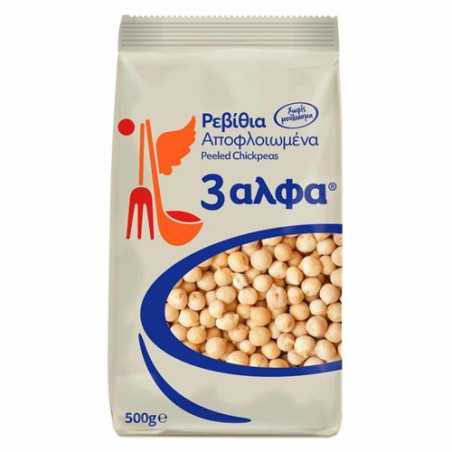 3άλφα ρεβύθια αποφλοιωμένα 500gr