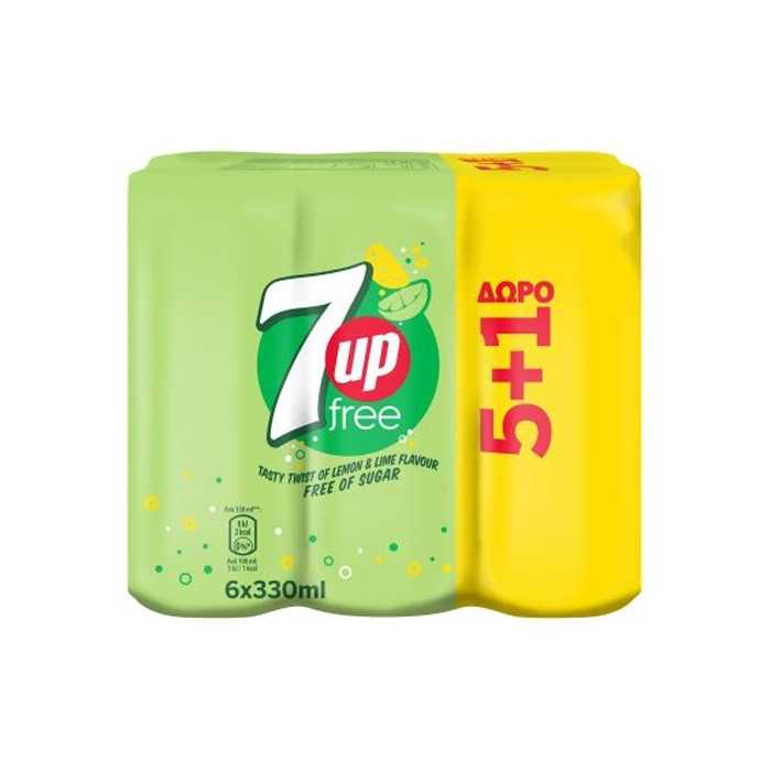 7 UP free γκαζόζα 6x330ml 7 UP - 1