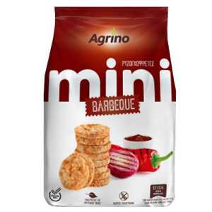 Agrino ρυζογκοφρέτα mini με μπάρμπεκιου 50gr Agrino - 1
