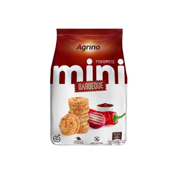 Agrino ρυζογκοφρέτα mini με μπάρμπεκιου 50gr Agrino - 1