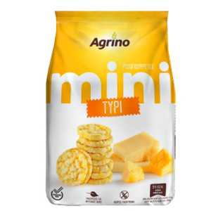 Agrino ρυζογκοφρέτα mini με τυρί 50gr