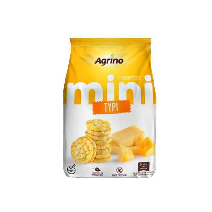 Agrino ρυζογκοφρέτα mini με τυρί 50gr Agrino - 1