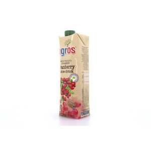 Agros χυμός cranberry 1lt Agros - 1