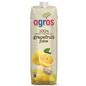 Agros χυμός grapefruit 1lt Agros - 1
