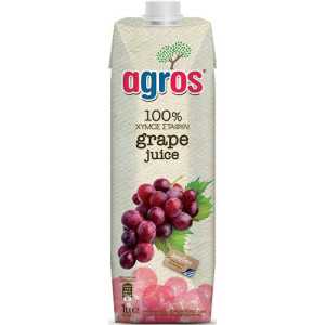 Agros χυμός κόκκινο σταφύλι 1lt Agros - 1