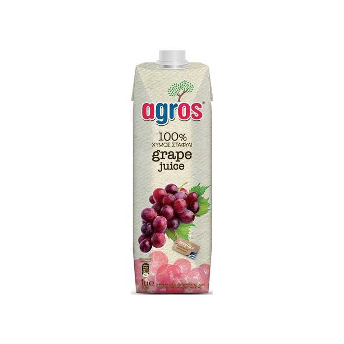 Agros χυμός κόκκινο σταφύλι 1lt Agros - 1