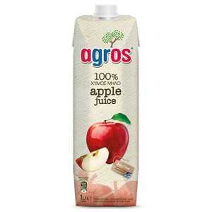 Agros χυμός μήλο 1lt Agros - 1