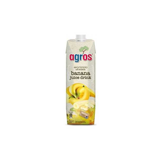 Agros χυμός μπανάνα 1lt Agros - 1