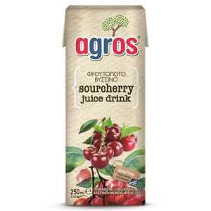 Agros χυμός βύσσινο 250ml Agros - 1