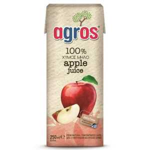 Agros χυμός μήλο 250ml Agros - 1