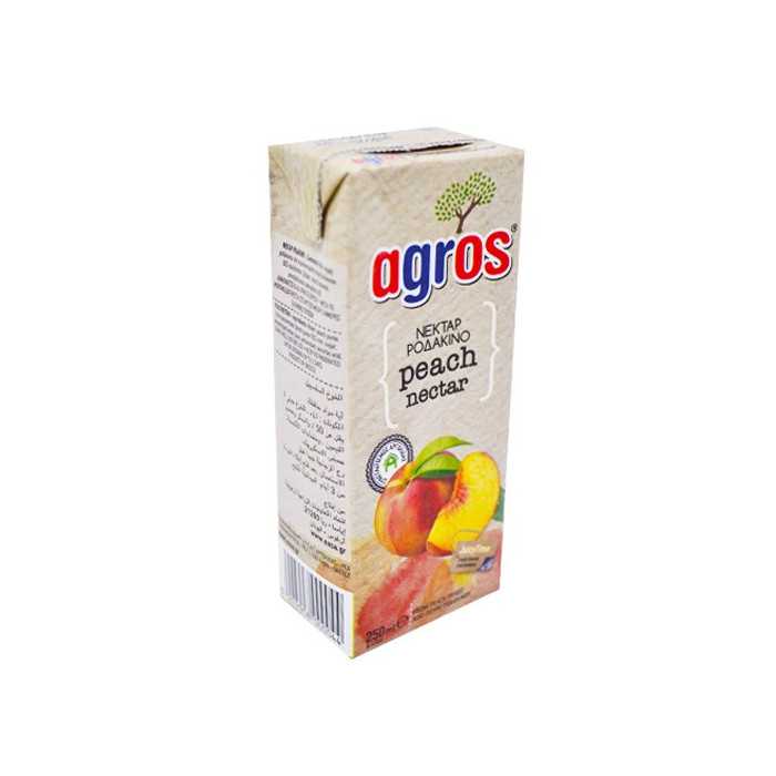 Agros χυμός ροδάκινο 250ml Agros - 1