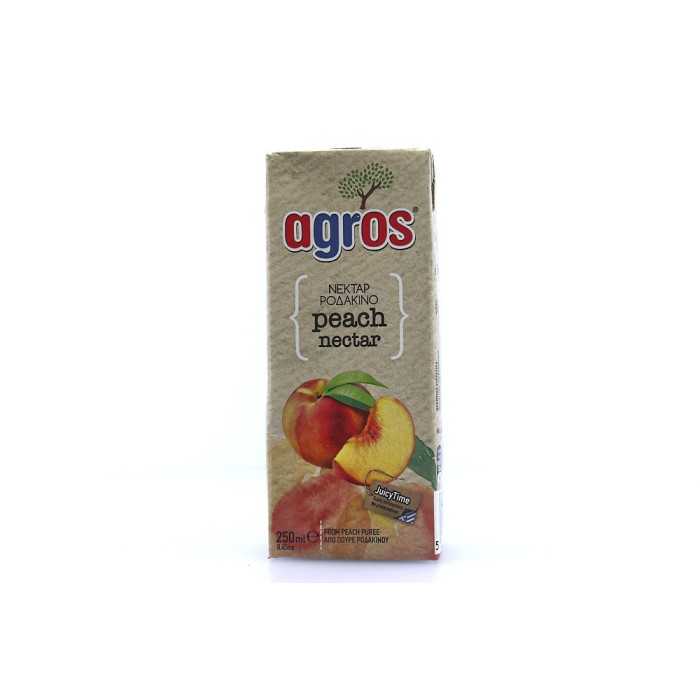 Agros χυμός ροδάκινο 250ml Agros - 4