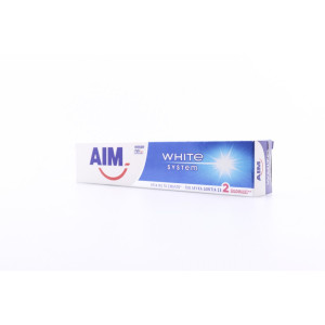 AIM οδοντόκρεμα white system 75ml Aim - 1