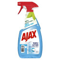 Ajax υγρό καθαριστικό spray τζαμιών triple action 500ml