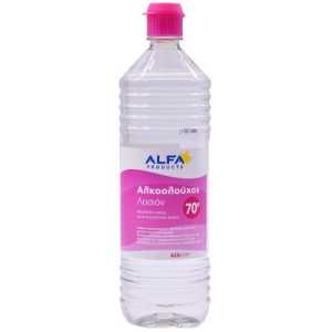 Alfa αλκοολούχος λοσιόν 70 βαθμών 420ml Alfa - 1