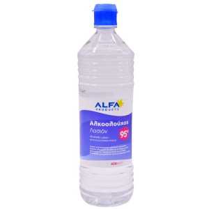 Alfa αλκοολούχος λοσιόν 95 βαθμών 420ml Alfa - 1