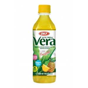 Okf aloe vera sugar free με ανανά 500ml