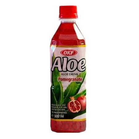 Okf aloe vera sugar free με ρόδι 500ml