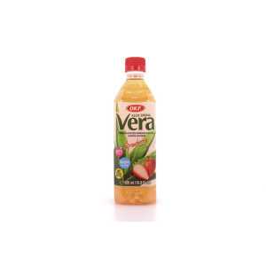 Okf aloe vera sugar free με φράουλα 500ml