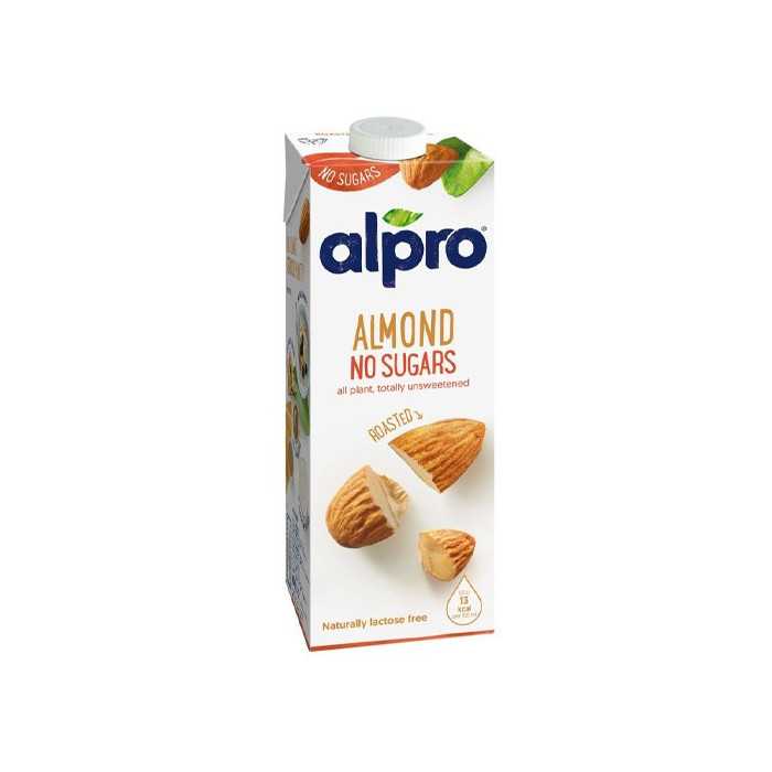 ALPRO ρόφημα αμυγδάλου χωρίς ζάχαρη 1lt