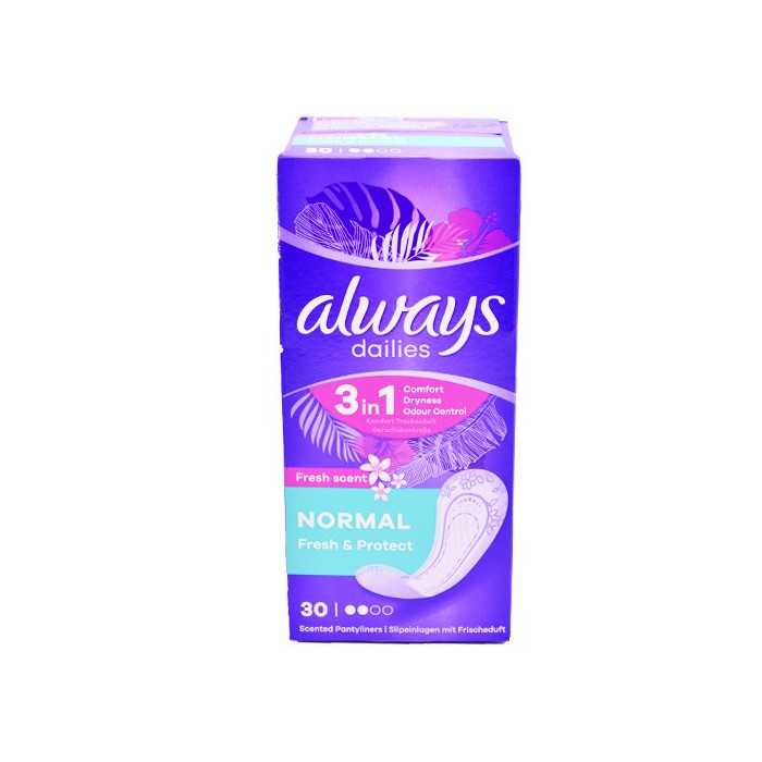 Always fresh scent normal σερβιετάκια 30τεμ