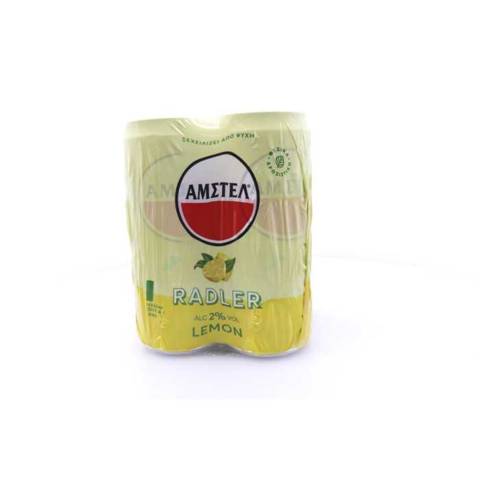 Amstel radler λεμόνι κουτί 4x330ml