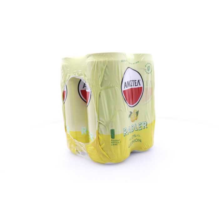 Amstel radler λεμόνι κουτί 4x330ml