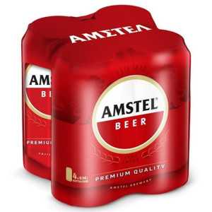 Amstel μπύρες κουτί 4x500ml