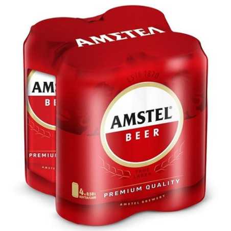 Amstel μπύρες κουτί 4x500ml