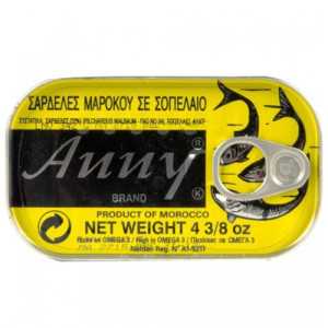 Anny σαρδέλες σε σογιέλαιο 125gr Anny - 1