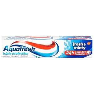 AQUAFRESH οδοντόκρεμα Triple Protection Fresh & Minty 75ml