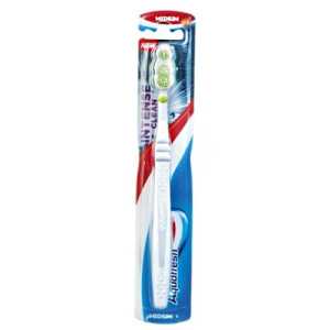 Aquafresh οδοντόβουρτσα intensive clean μέτρια σε διάφορα χρώματα 1τεμ