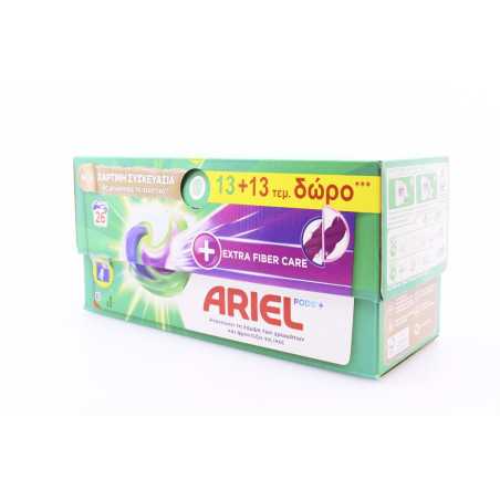 Ariel υγρές κάψουλες all in 1 pods extra fiber care 2x13τεμ Ariel - 2