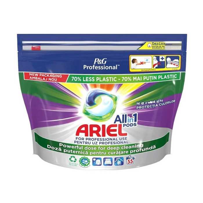 Ariel υγρές κάψουλες all in 1 pods color 2x55τεμ Ariel - 2