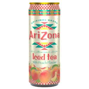 Arizona μαύρο τσάι ροδάκινο 330ml