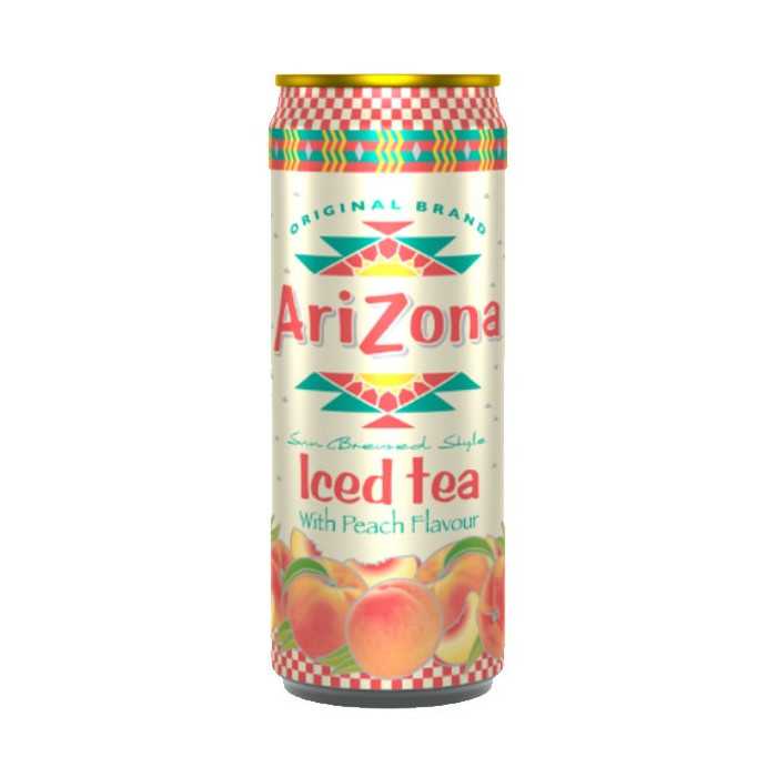 Arizona μαύρο τσάι ροδάκινο 330ml