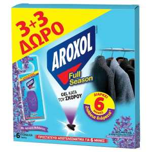 Aroxol season σκοροκτόνο gel 6τεμ Aroxol - 1