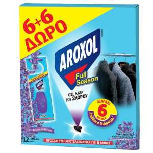Aroxol season σκοροκτόνο gel 12τεμ Aroxol - 1