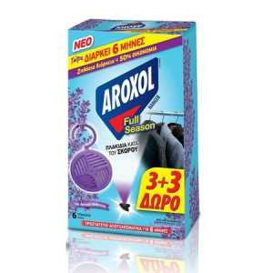 Aroxol season σκοροκτόνο gel σε κρεμάστρα 6τεμ Aroxol - 1