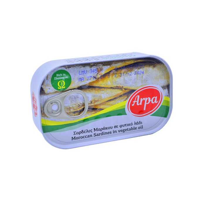 Arpa σαρδέλα σε φυτικό λάδι 125gr Arpa - 1