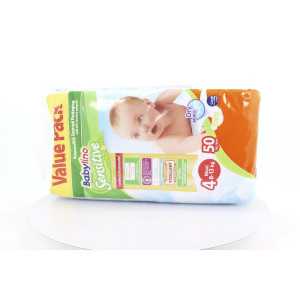 Babylino sensitive πάνες maxi No4 8-13kg 50τεμ  - 4