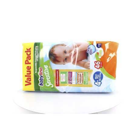 Babylino sensitive πάνες maxi plus No4+ 10-15kg 46τεμ  - 4