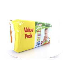 Babylino sensitive πάνες maxi plus No4+ 10-15kg 46τεμ  - 6