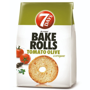 7 Days bake rolls με ντομάτα, ελιά & ρίγανη 80gr