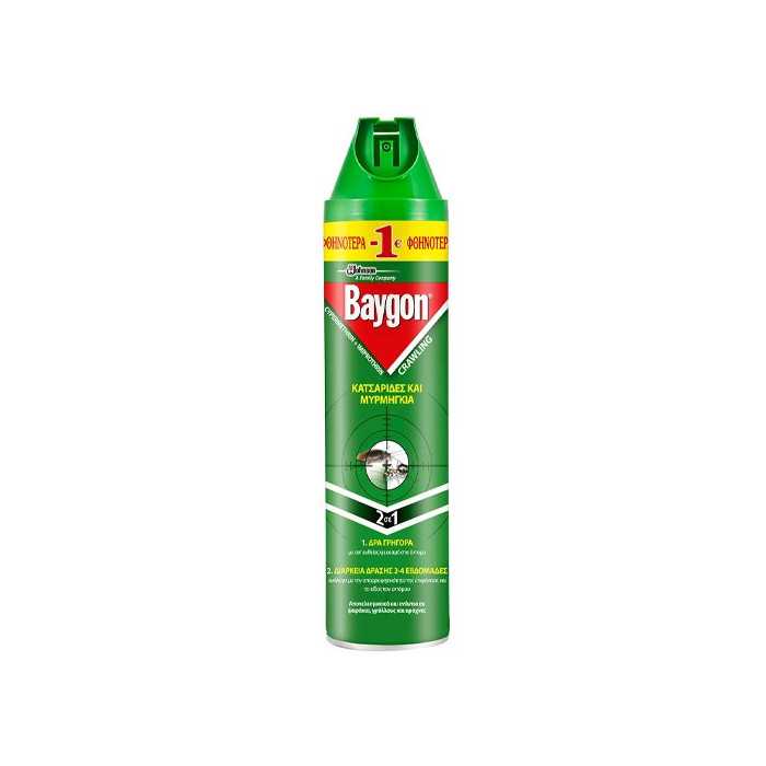 Baygon κατσαριδοκτόνο 400ml Baygon - 1