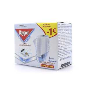 Baygon ηλεκτρική συσκευή & ανταλλακτικό υγρό κατά των κουνουπιών Baygon - 1