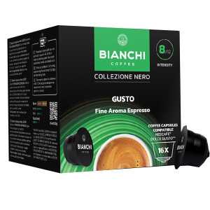 Bianchi dolce gusto κάψουλες espresso fine aroma 16x7gr Bianchi - 1