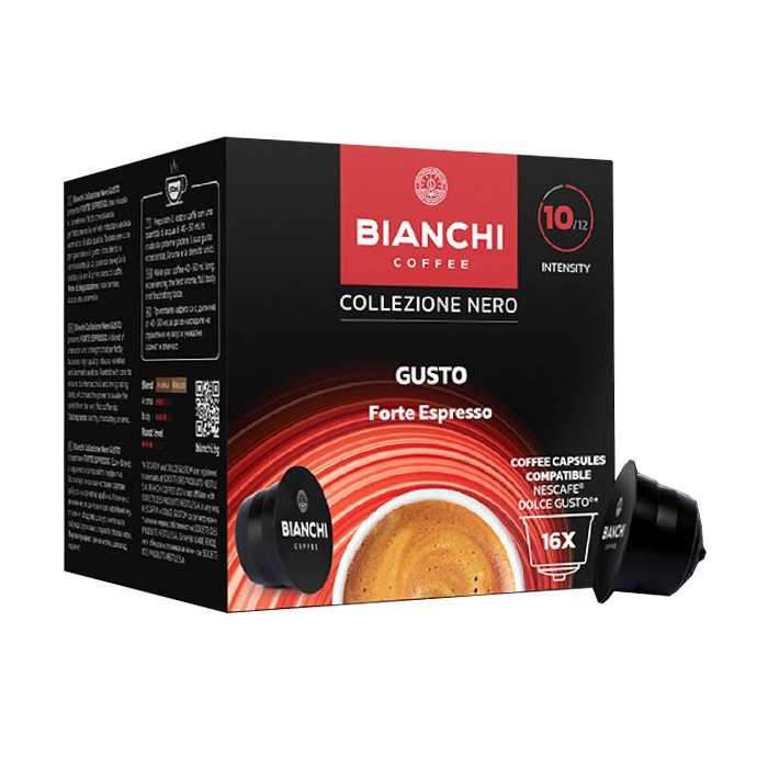 Bianchi dolce gusto κάψουλες espresso forte 16x7gr