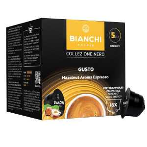 Bianchi dolce gusto κάψουλες espresso hazelnut 16x7gr Bianchi - 1