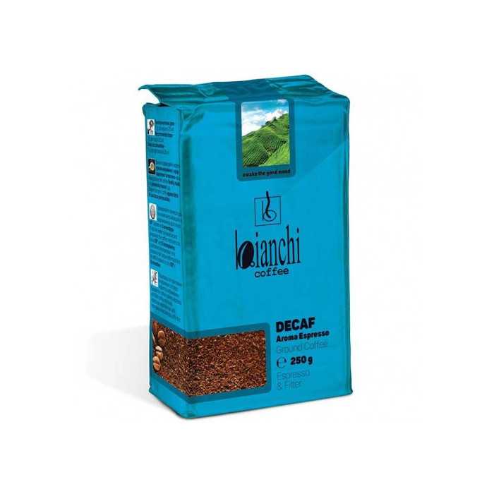 Bianchi coffee espresso decaf αλεσμένος καφές 250gr